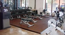 gym rubber tile